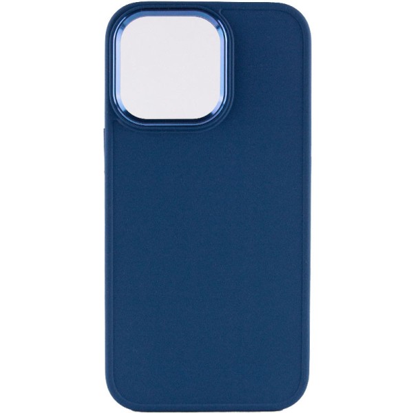 TPU чохол Bonbon Metal Style для Apple iPhone 14 Pro (6.1") Синій / Cosmos blue TPU чохол Bonbon Metal Style для Apple iPhone 14 Pro (6.1") Синій / Cosmos blue