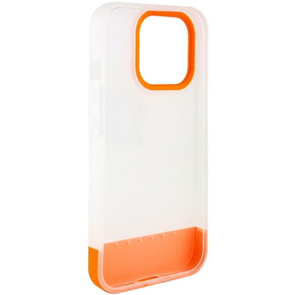 Чохол TPU+PC Bichromatic для Apple iPhone 13 Pro (6.1") Matte / Orange