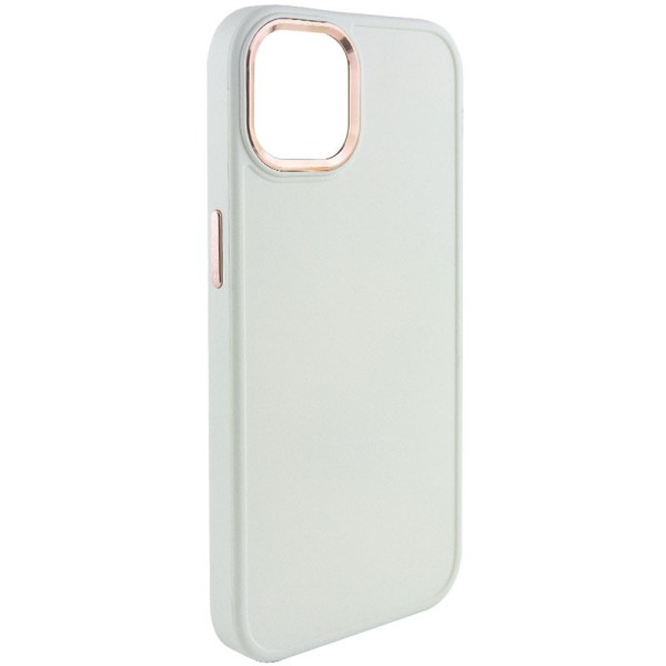 TPU чохол Bonbon Metal Style для Apple iPhone 12 Pro Max (6.7") Білий / White