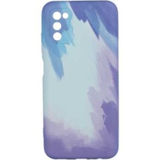 Чохол-накладка Samsung A037 (A03S-2021) Watercolor Case Blue