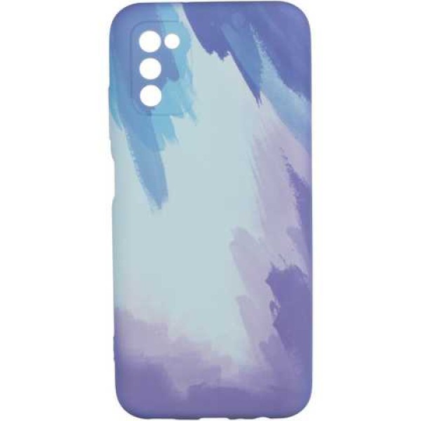 Чохол-накладка Samsung A037 (A03S-2021) Watercolor Case Blue