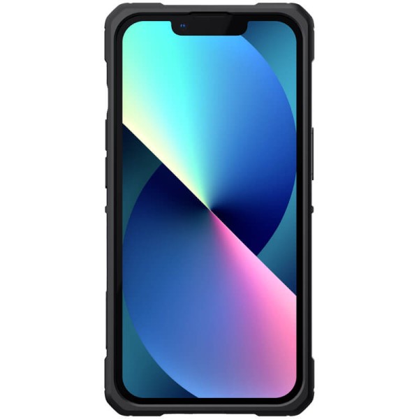 TPU+PC чохол Nillkin CamShield Adventurer (шторка на камеру) для Apple iPhone 13 (6.1") Чорний