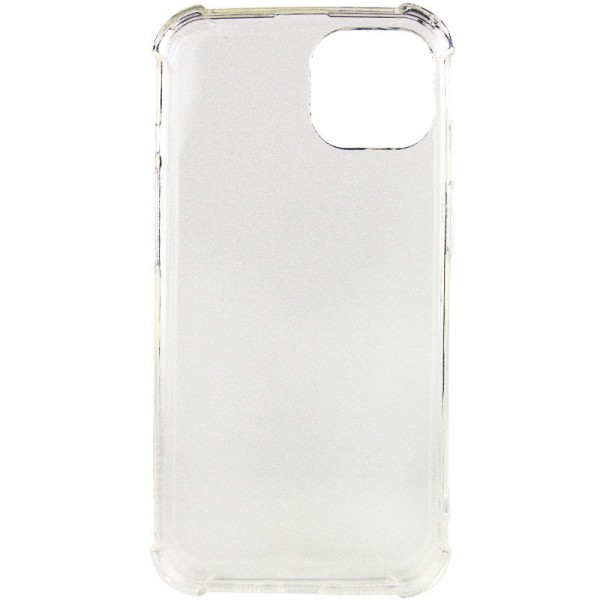 TPU чохол GETMAN Ease logo посилені кути для Apple iPhone 13 (6.1") Безбарвний (прозорий)
