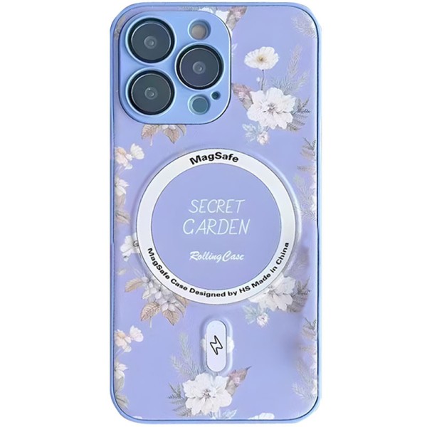TPU+PC чохол Secret Garden with MagSafe для Apple iPhone 11 Pro (5.8") Lilac