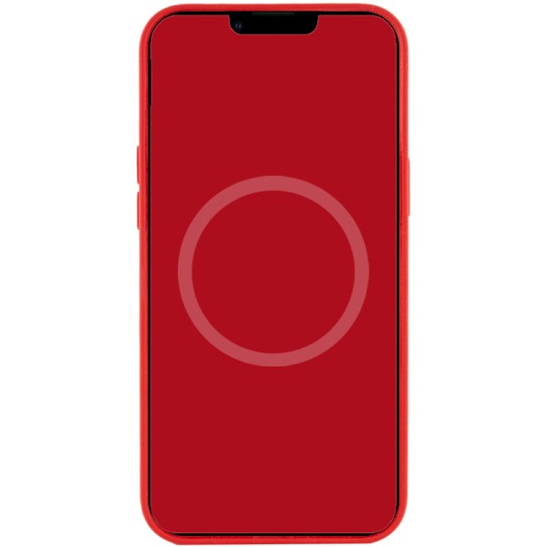 Чохол Silicone case (AAA) full with Magsafe and Animation для Apple iPhone 12 Pro Max (6.7") Червоний / Red