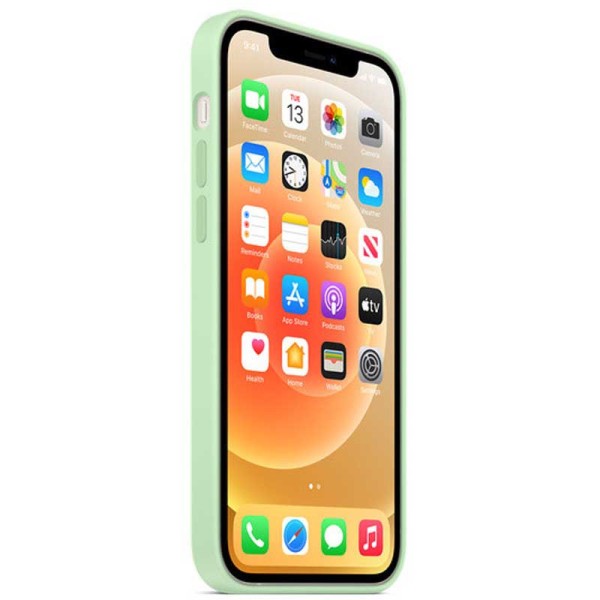 Чохол Silicone Case Full Protective (AA) для Apple iPhone 14 Pro Max (6.7") Зелений / Pistachio Чохол Silicone Case Full Protective (AA) для Apple iPhone 14 Pro Max (6.7") Зелений / Pistachio