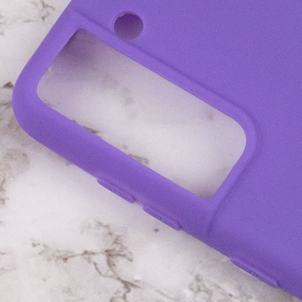 Силіконовий чохол Candy для Samsung Galaxy S21+ Бузковий Силіконовий чохол Candy для Samsung Galaxy S21+ Бузковий