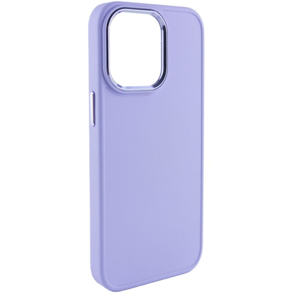 TPU чохол Bonbon Metal Style для Apple iPhone 13 Pro (6.1") Бузковий / Dasheen