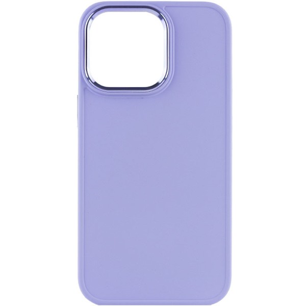 TPU чохол Bonbon Metal Style для Apple iPhone 13 Pro (6.1") Бузковий / Dasheen