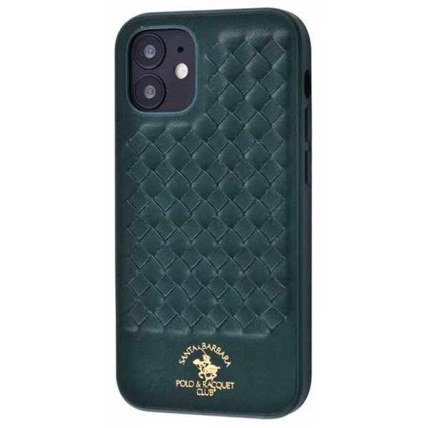 Чохол-накладка Apple iPhone 12 mini Polo Ravel case Forest Green