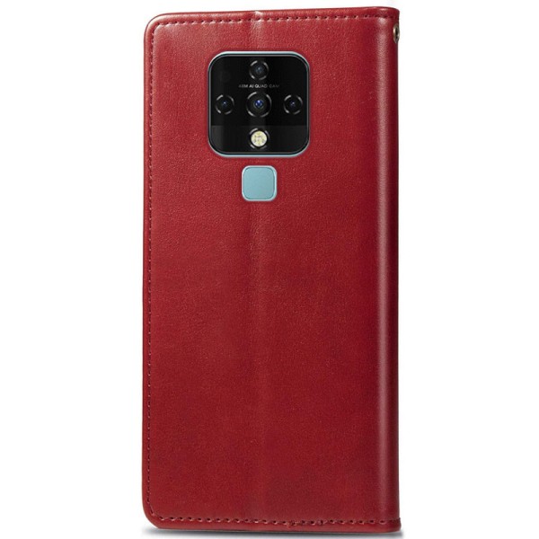 Шкіряний чохол книжка GETMAN Gallant (PU) для TECNO Camon 16 SE Червоний Шкіряний чохол книжка GETMAN Gallant (PU) для TECNO Camon 16 SE Червоний