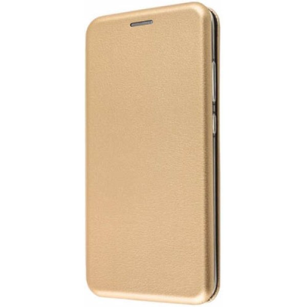 Чехол-книжка Xiaomi Pocophone X3 ориг. (кожа) Gold