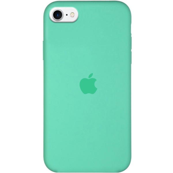 Чохол Silicone Case Full Protective (AA) для Apple iPhone SE (2020) Зелений / Spearmint