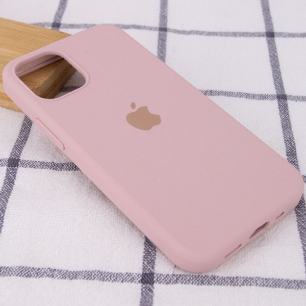 Чохол Silicone Case Full Protective (AA) для Apple iPhone 12 Pro Max (6.7") Рожевий / Pink Sand Чохол Silicone Case Full Protective (AA) для Apple iPhone 12 Pro Max (6.7") Рожевий / Pink Sand