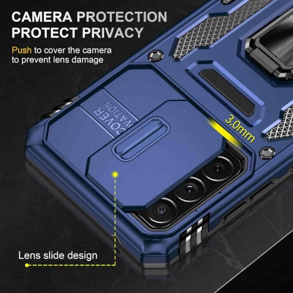 Ударостійкий чохол Camshield Army Ring для Samsung Galaxy A53 5G Синій / Navy Ударостійкий чохол Camshield Army Ring для Samsung Galaxy A53 5G Синій / Navy