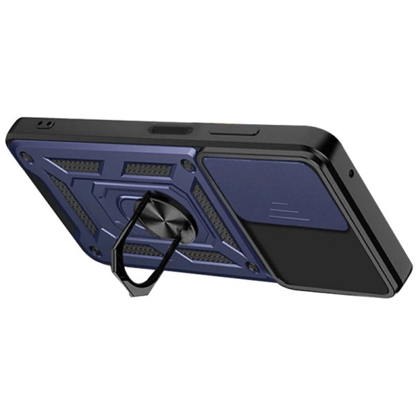 Ударостійкий чохол Camshield Serge Ring для Xiaomi Redmi Note 10 Pro / 10 Pro Max Синій Ударостійкий чохол Camshield Serge Ring для Xiaomi Redmi Note 10 Pro / 10 Pro Max Синій