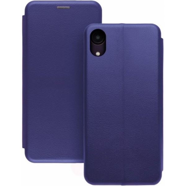 Чохол-книжка Samsung A032 (A03 Core) ориг. (кожа) Blue