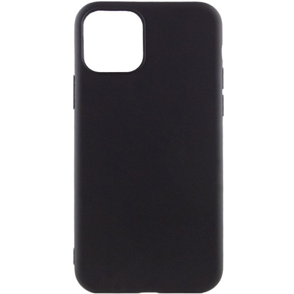 Силіконовий чохол Candy для Apple iPhone 12 Pro Max (6.7") Чорний