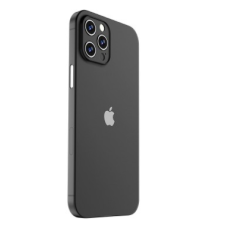 Чохол-накладка Apple iPhone 12 TOTU Sofe Fiber Transparent Black
