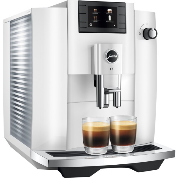 Кавомашина JURA E6 Piano White EC Кавомашина JURA E6 Piano White EC