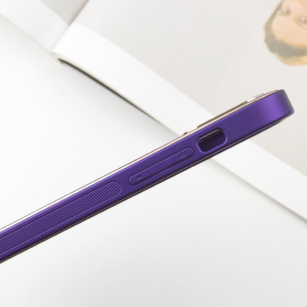 Шкіряний чохол Xshield для Apple iPhone 14 Pro Max (6.7") Фіолетовий / Ultra Violet