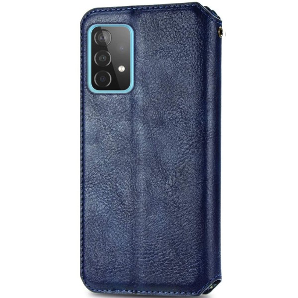 Кожаный чехол книжка GETMAN Cubic (PU) для Samsung Galaxy A33 5G Синий Кожаный чехол книжка GETMAN Cubic (PU) для Samsung Galaxy A33 5G Синий