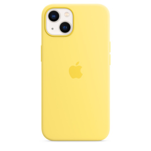 Чохол-накладка iPhone 13 Apple Silicone Case 1:1 with MagSafe Lemon Zest