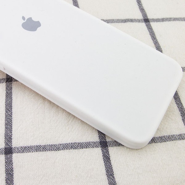 Чохол Silicone Case Square Full Camera Protective (AA) для Apple iPhone 7 / 8 / SE (2020) (4.7") Білий / White Чохол Silicone Case Square Full Camera Protective (AA) для Apple iPhone 7 / 8 / SE (2020) (4.7") Білий / White