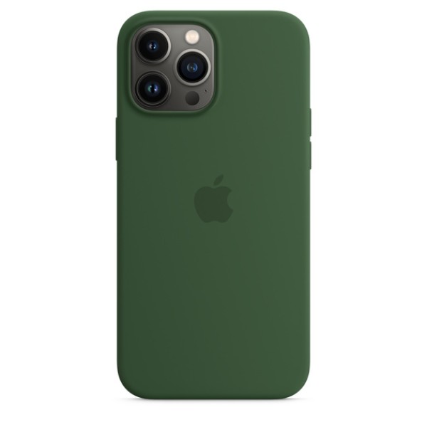 Чохол-накладка iPhone 13 Pro Max Apple Silicone Case MagSafe Clover