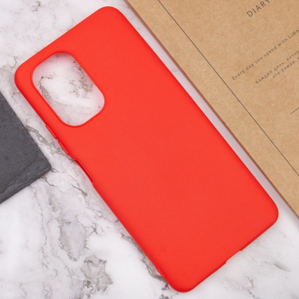 Силіконовий чохол Candy для Xiaomi Redmi K40 / K40 Pro / K40 Pro+ / Poco F3 / Mi 11i Червоний