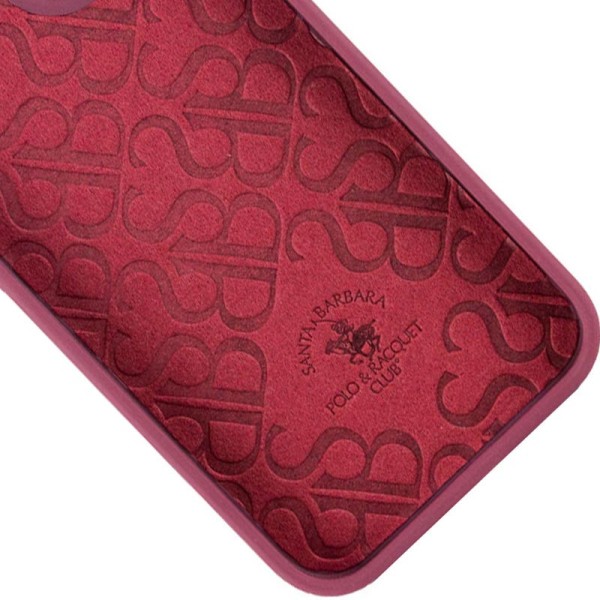 Шкіряний чохол Polo Santa Barbara для Apple iPhone 14 Pro Max (6.7") Red