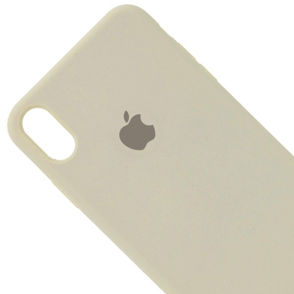 Чохол Silicone Case Full Protective (AA) для Apple iPhone X (5.8") / XS (5.8") Бежевий / Antigue White Чохол Silicone Case Full Protective (AA) для Apple iPhone X (5.8") / XS (5.8") Бежевий / Antigue White