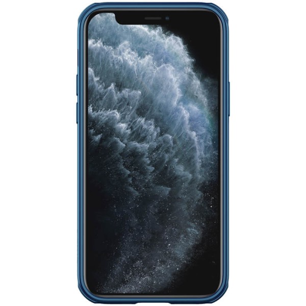 Карбонова накладка Nillkin Camshield (шторка на камеру) для Apple iPhone 13 Pro Max (6.7") Синій / Blue Карбонова накладка Nillkin Camshield (шторка на камеру) для Apple iPhone 13 Pro Max (6.7") Синій / Blue