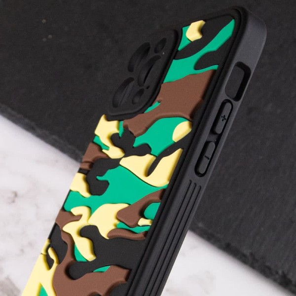 Чохол TPU+PC Army Collection для Apple iPhone 12 Pro Max (6.7") Зелений Чохол TPU+PC Army Collection для Apple iPhone 12 Pro Max (6.7") Зелений