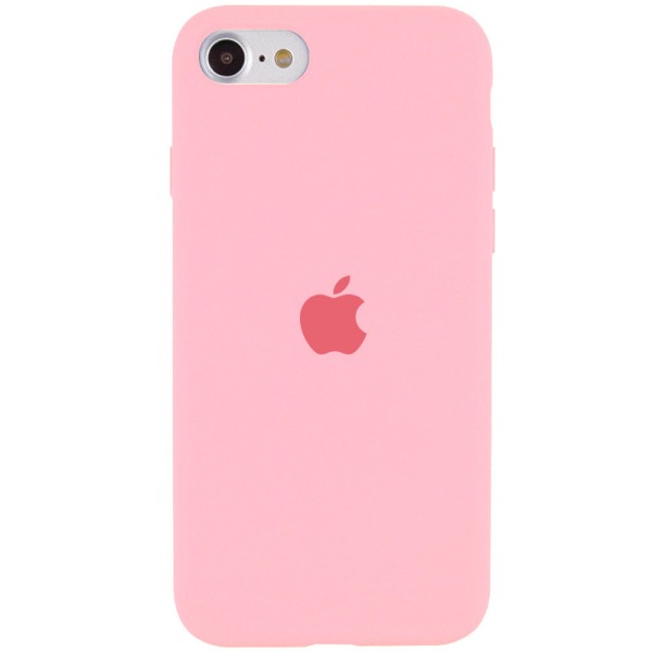 Чохол Silicone Case Full Protective (AA) для Apple iPhone SE (2020) Рожевий / Pink Чохол Silicone Case Full Protective (AA) для Apple iPhone SE (2020) Рожевий / Pink