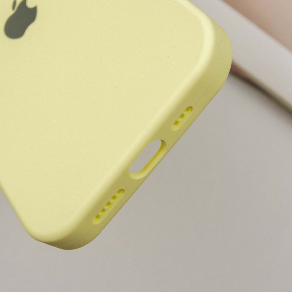 Чохол Silicone Case Full Protective (AA) для Apple iPhone 13 Pro (6.1") Жовтий / Mellow Yellow Чохол Silicone Case Full Protective (AA) для Apple iPhone 13 Pro (6.1") Жовтий / Mellow Yellow