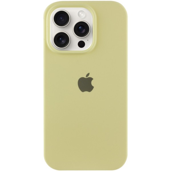 Чохол Silicone Case Full Protective (AA) для Apple iPhone 13 Pro (6.1") Жовтий / Mellow Yellow Чохол Silicone Case Full Protective (AA) для Apple iPhone 13 Pro (6.1") Жовтий / Mellow Yellow