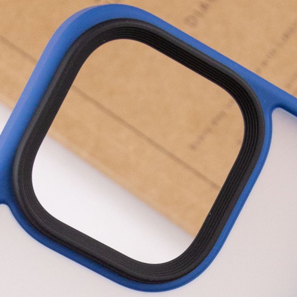 TPU+PC чохол Metal Buttons для Apple iPhone 13 Pro (6.1") Блакитний