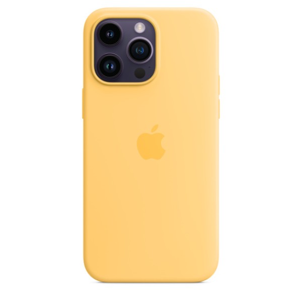 Чохол-накладка iPhone 14 Pro Max Apple Silicone Case 1:1 with MagSafe Sun Glow