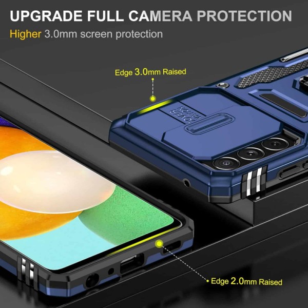 Ударостійкий чохол Camshield Army Ring для Samsung Galaxy A13 4G / A04s Синій / Navy Ударостійкий чохол Camshield Army Ring для Samsung Galaxy A13 4G / A04s Синій / Navy