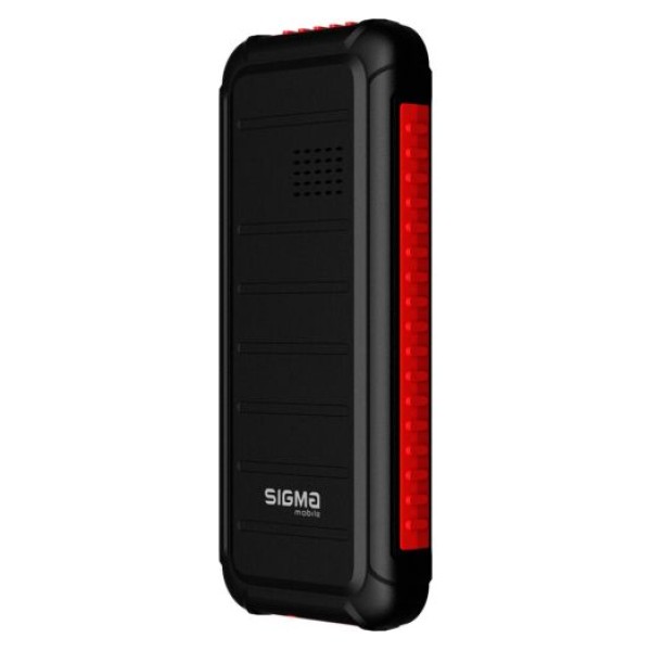 Телефон Sigma Mobile X-Style 18 Track Black/Red