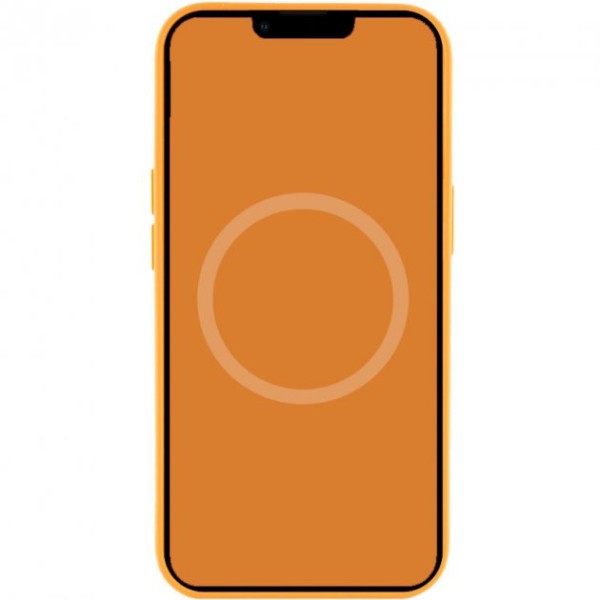 Чохол-накладка iPhone 13 Apple Silicone Case with Animation & MagSafe Marigold
