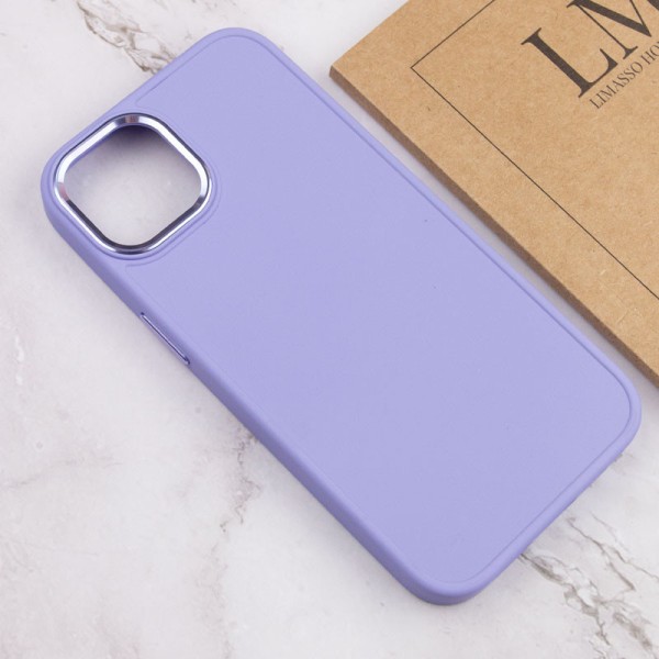 TPU чохол Bonbon Metal Style для Apple iPhone 13 (6.1") Бузковий / Dasheen TPU чохол Bonbon Metal Style для Apple iPhone 13 (6.1") Бузковий / Dasheen