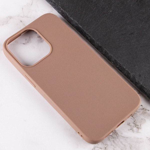 Силіконовий чохол Candy для Apple iPhone 13 Pro (6.1") Коричневий Силіконовий чохол Candy для Apple iPhone 13 Pro (6.1") Коричневий