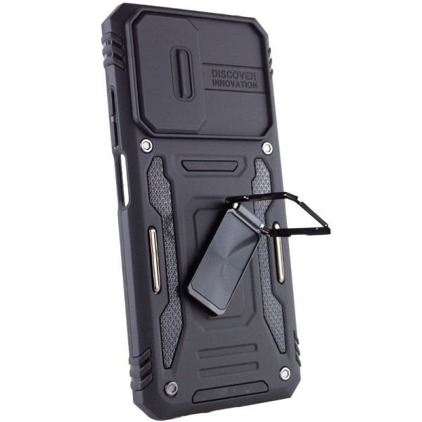 Ударостійкий чохол Camshield Army Ring для Xiaomi Redmi 9A Чорний / Black