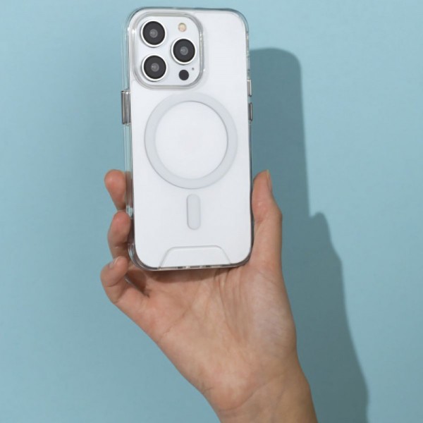 Чохол WAVE Sky Case with Magnetic Ring iPhone 15 Pro transparent Чохол WAVE Sky Case with Magnetic Ring iPhone 15 Pro transparent