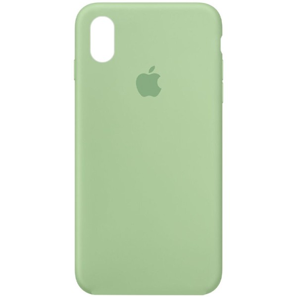 Чохол Silicone Case Full Protective (AA) для Apple iPhone XR (6.1") Зелений / Pistachio