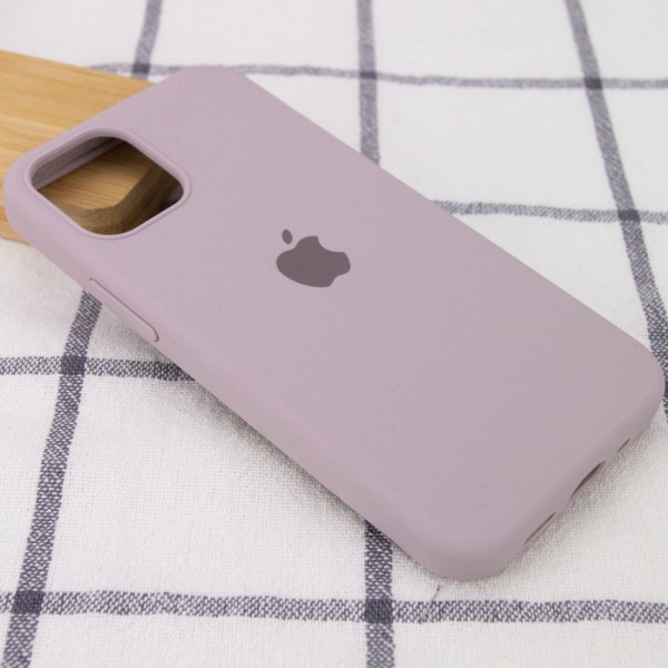 Чохол Silicone Case Full Protective (AA) для Apple iPhone 13 Pro (6.1") Сірий / Lavender Чохол Silicone Case Full Protective (AA) для Apple iPhone 13 Pro (6.1") Сірий / Lavender
