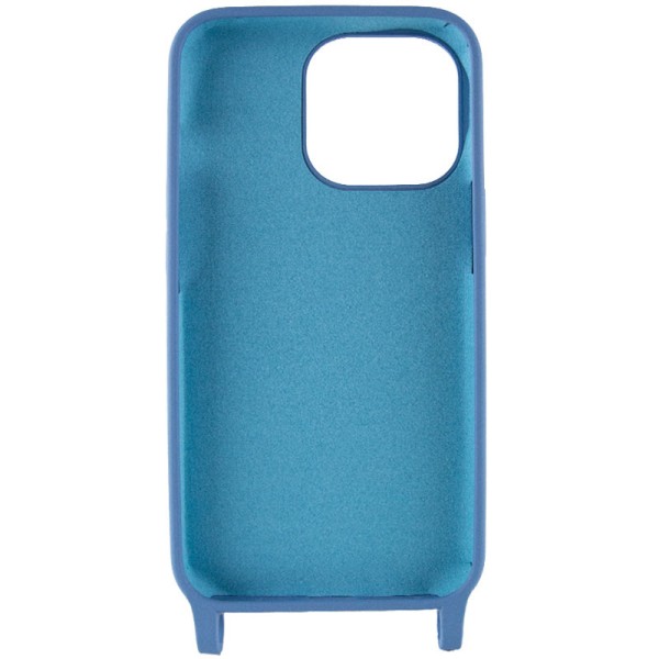 Чохол TPU two straps California для Apple iPhone 13 Pro Max (6.7") Синій / Cosmos blue Чохол TPU two straps California для Apple iPhone 13 Pro Max (6.7") Синій / Cosmos blue