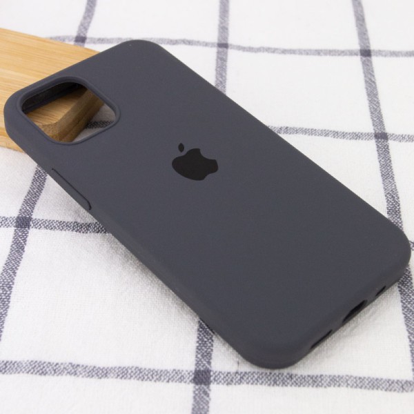 Чохол Silicone Case Full Protective (AA) для Apple iPhone 14 Plus (6.7") Сірий / Dark Grey Чохол Silicone Case Full Protective (AA) для Apple iPhone 14 Plus (6.7") Сірий / Dark Grey